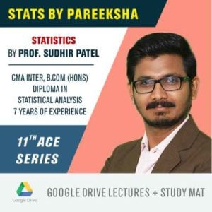 CBSE 11 Commerce Stats Syllabus Video Classes by Pareeksha Commerce Academy