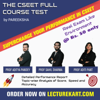 CSEET Full Course Online Mock Test by Pareeksha | LectureKart