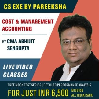 Cost & Management Accounting Live Video Classes by Pareeksha