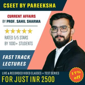 CSEET Current Affairs Live Video Classes by Pareeksha Commerce Academy