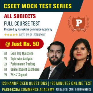CSEET Full Course Mock Test 2 by Pareeksha on LectureKart