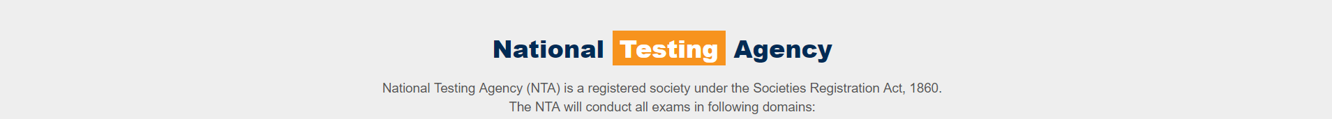 CUET is conducted by National Testing Agency - LectureKart